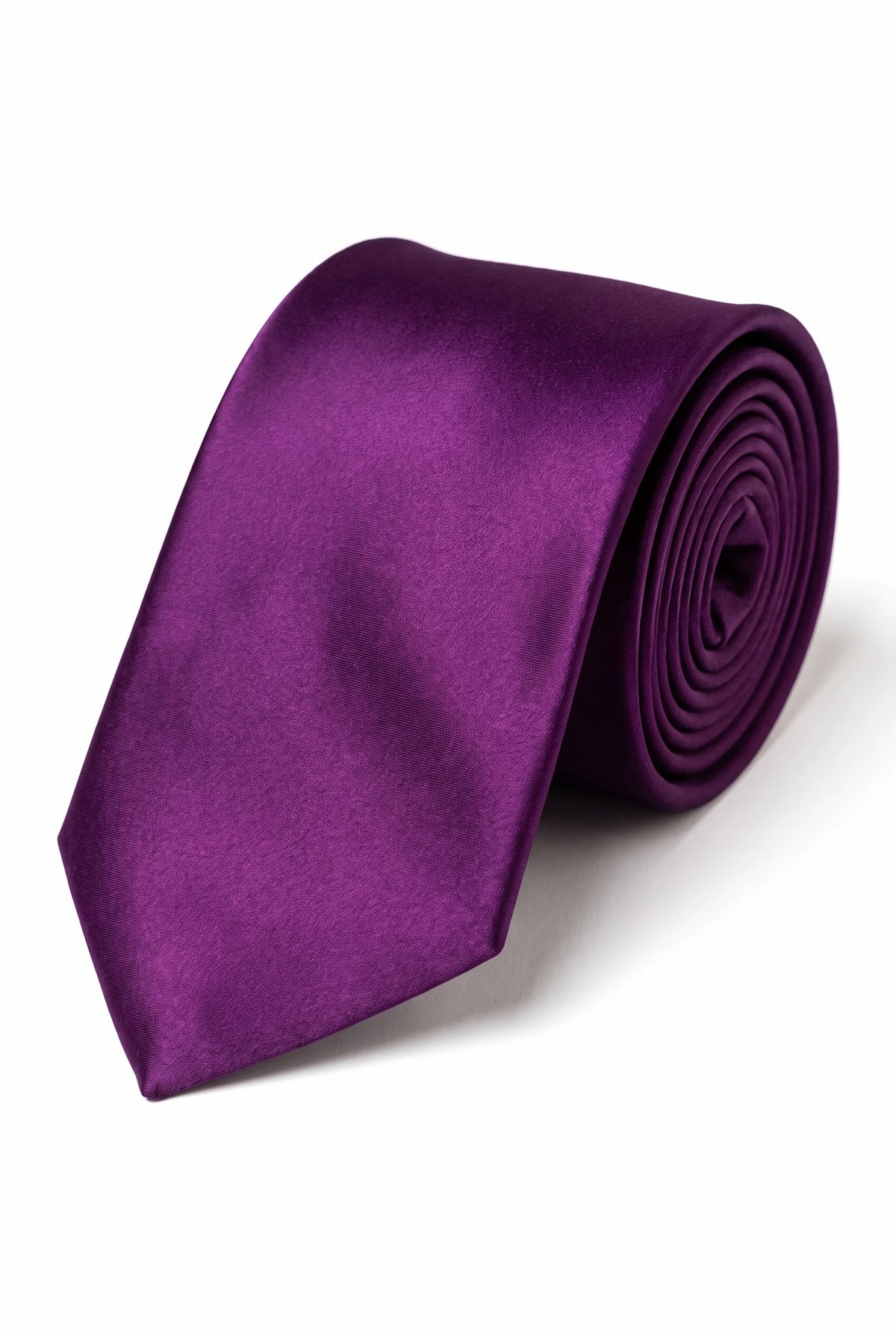 Conjunto de gravata roxa masculina