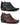 Sapatos de montaria masculinos em couro legítimo com corrente.