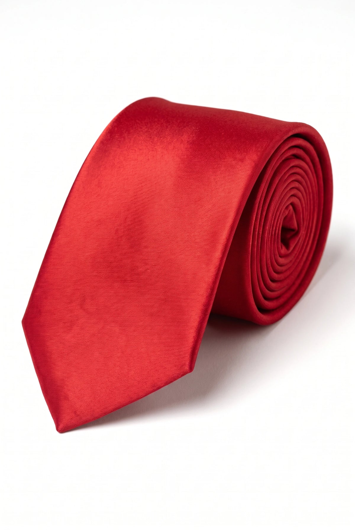 Conjunto de gravata vermelha masculina