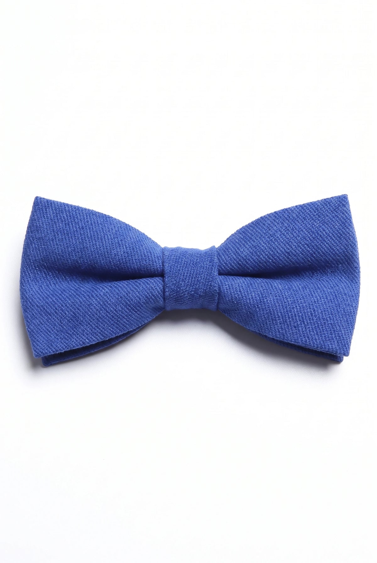 Gravata borboleta dupla azul royal masculina