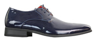 Sapatos sociais masculinos de verniz brilhante