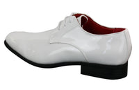 Sapatos sociais masculinos de verniz brilhante
