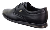 Sapatos masculinos casuais elegantes em couro PU