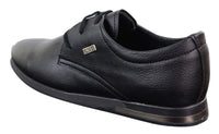 Sapatos masculinos casuais elegantes em couro PU