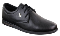Sapatos masculinos casuais elegantes em couro PU