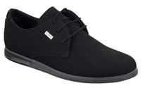 Sapatos masculinos casuais elegantes em couro PU