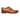 Sapatos Oxford Brogue Wingtip Masculinos em Couro Marrom Claro