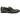 Mocassins masculinos com frente texturizada e fivela icônica com laço.