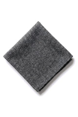 Conjunto de gravata e lenço de bolso masculino - Tweed cinza STZ23, tamanho único