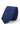 Conjunto de gravata e lenço de bolso masculino formal liso - Azul Marinho