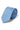 Conjunto de gravata e lenço de bolso masculino formal liso - Azul celeste