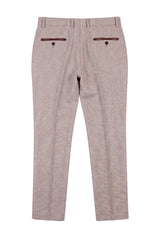 Ralph - Calças de tweed creme para homem