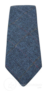 Gravatas masculinas Marc Darcy em tweed espinha de peixe texturizado, estilo clássico vintage retrô Deon.