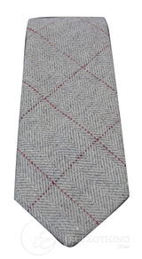 Gravatas masculinas Marc Darcy em tweed espinha de peixe texturizado, estilo clássico vintage retrô Deon.