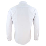 Camisa masculina branca com gola club