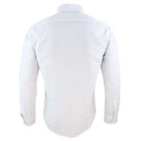 Camisa masculina branca com gola club