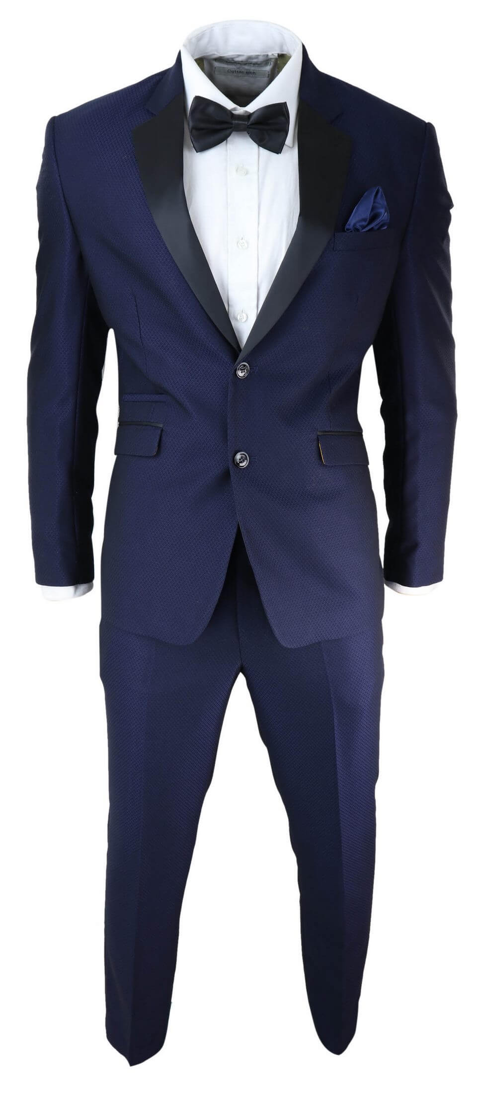 Terno de jantar azul masculino