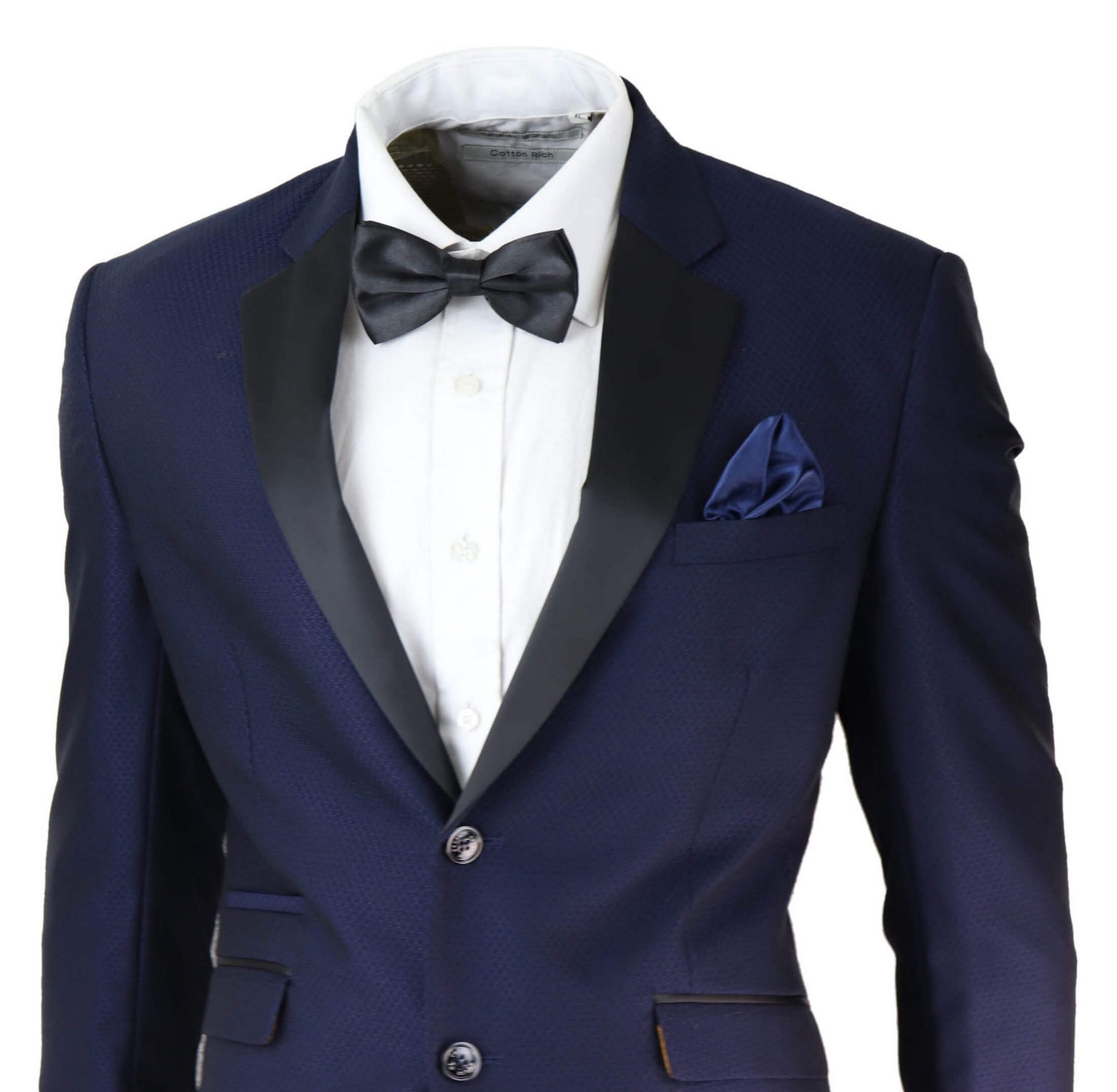 Terno de jantar azul masculino