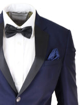 Terno de jantar azul masculino