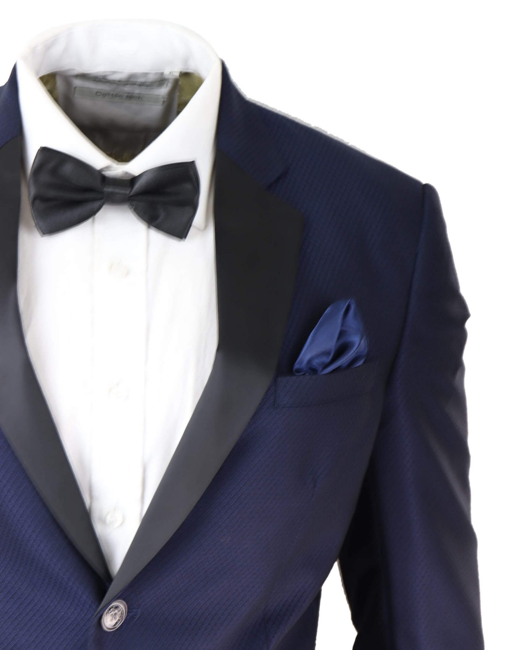 Terno de jantar azul masculino