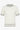 Camiseta masculina Off White de malha, corte regular, gola redonda com detalhes contrastantes.