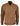 Jaqueta Bomber Masculina de Camurça Genuína em Couro, Estilo Casual Universitário Vintage, Cor Marrom