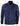 Jaqueta Bomber Masculina de Camurça Genuína em Couro, Estilo Casual Universitário Vintage, Azul Marinho