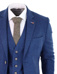 Terno Cavani Orson - Sarja Azul de 3 Peças