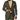 Oscar - Blazer masculino em tweed de lã verde-oliva