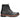 P03 Aviator - Botas de cano curto masculinas em couro preto