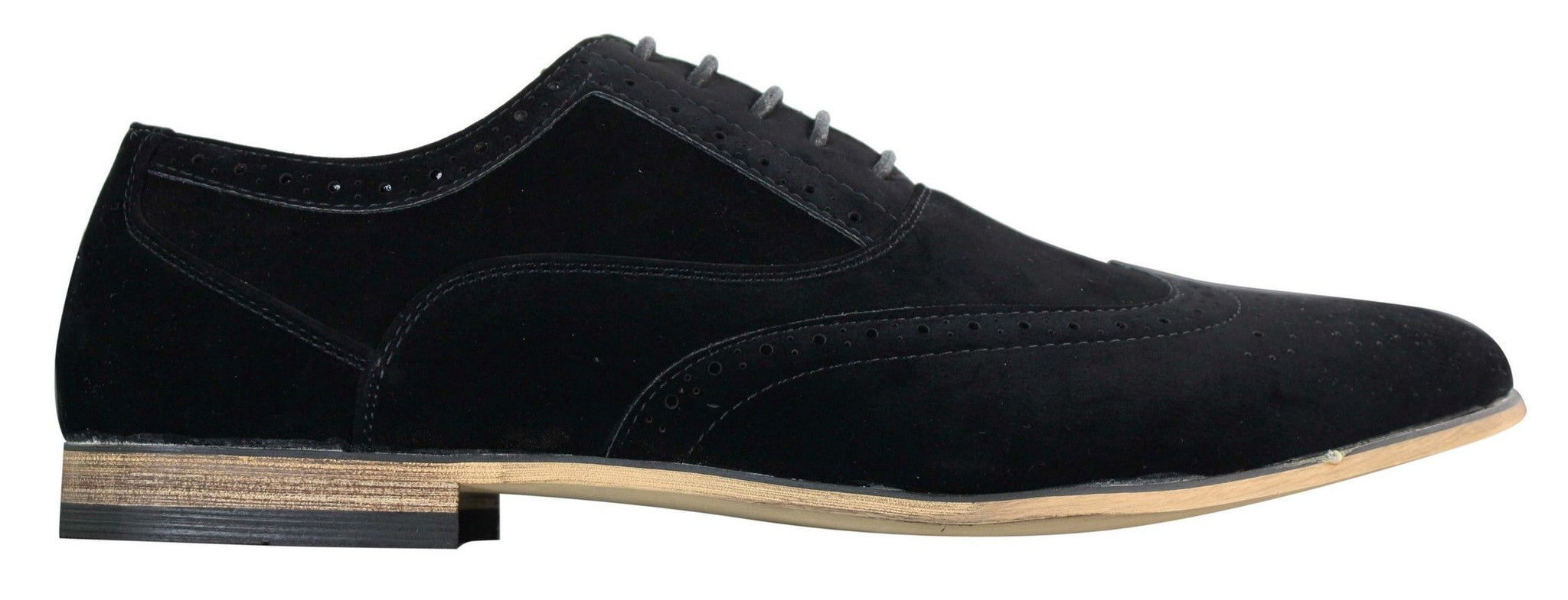 Patron 238 Sapatos Brogue Masculinos de Couro Camurça, Estilo Casual Elegante, nas cores Vermelho, Marrom, Azul Marinho e Preto, com Cadarço, Estilo Retrô