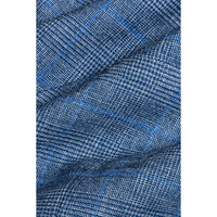 Phantom - Colete masculino xadrez azul