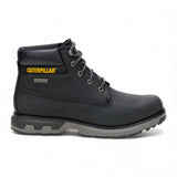 Pursue - Botas de cano curto para trabalho e caminhada em couro preto para homem