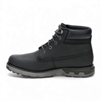 Pursue - Botas de cano curto para trabalho e caminhada em couro preto para homem