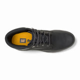 Pursue - Botas de cano curto para trabalho e caminhada em couro preto para homem