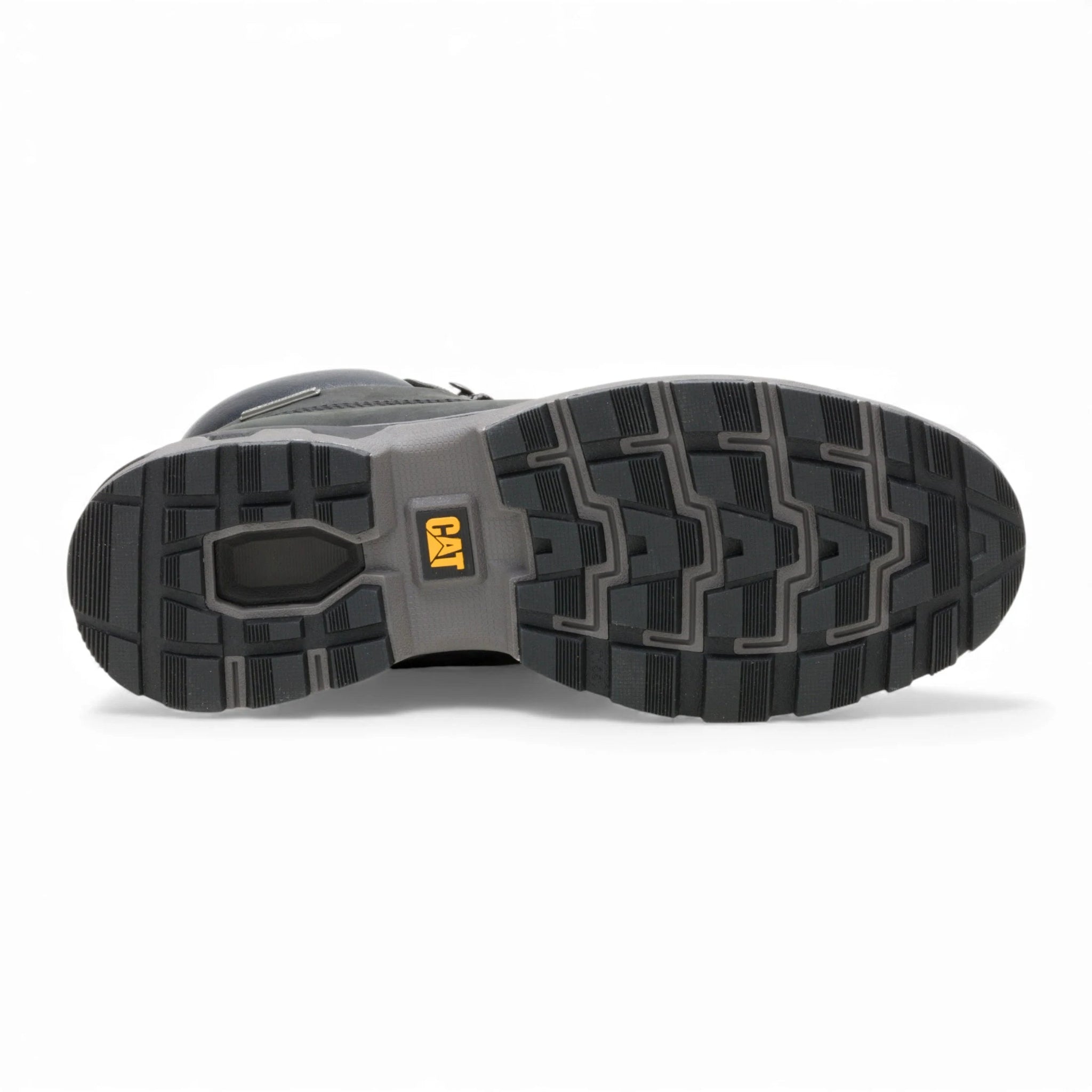 Pursue - Botas de cano curto para trabalho e caminhada em couro preto para homem