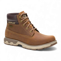 Pursue - Botas de cano curto para trabalho e caminhada em couro marrom para homem