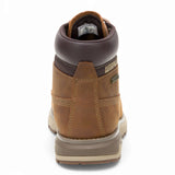 Pursue - Botas de cano curto para trabalho e caminhada em couro marrom para homem