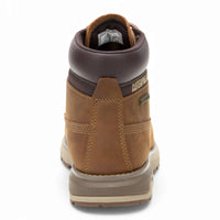 Pursue - Botas de cano curto para trabalho e caminhada em couro marrom para homem