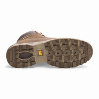 Pursue - Botas de cano curto para trabalho e caminhada em couro marrom escuro para homem