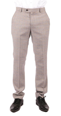 Ralph - Calças de tweed creme para homem