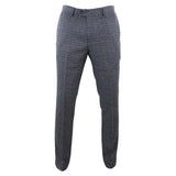 Ralph - Calças de tweed azul-marinho para homem