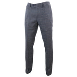 Ralph - Calças de tweed azul-marinho para homem