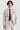 Regent - Blazer xadrez creme estilo casamento para homens