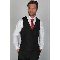 Regent - Colete Preto Masculino