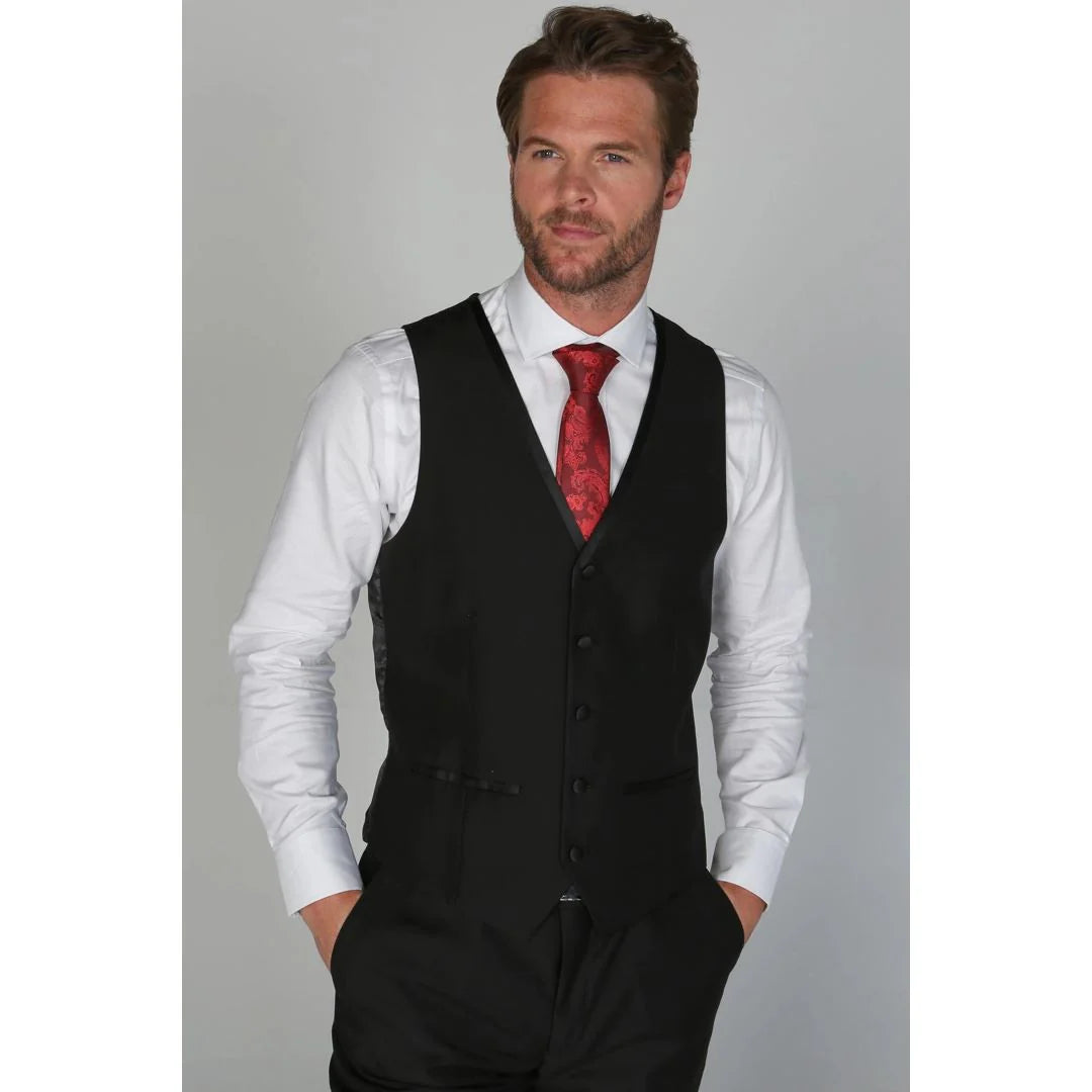 Regent - Colete Preto Masculino