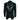 Rosa - Blazer de jantar masculino em veludo macio verde-oliva com 1 botão.