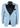 Blazer masculino de veludo, estilo smoking, preto com lapela de cetim, em tons pastel de azul, rosa e verde.