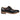 Ross - Sapatos Brogue Masculinos em Couro Preto com Estampa Floral de Caveira
