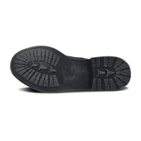 Sebastian - Botas Desert de Couro Pretas com Cadarço para Homem